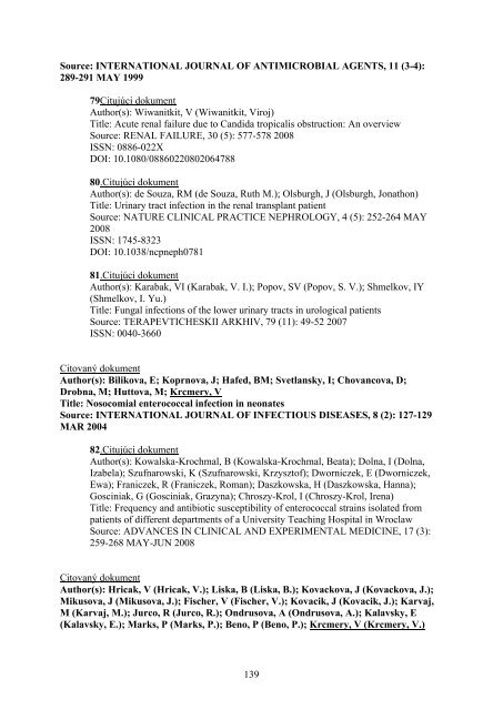 VÃ½roÄnÃ¡ sprÃ¡va FZaSP 2008 .pdf - Fakulta zdravotnÃ­ctva a sociÃ¡lnej ...