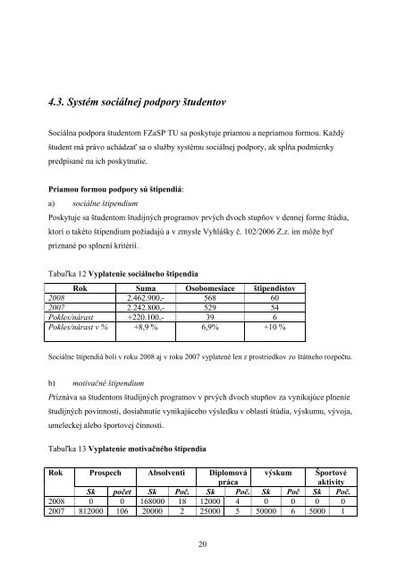 VÃ½roÄnÃ¡ sprÃ¡va FZaSP 2008 .pdf - Fakulta zdravotnÃ­ctva a sociÃ¡lnej ...