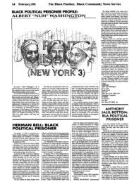 HERMAN BELL: BLACK POLITICAL PRISONER - It's About Time