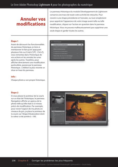 Le Livre Adobe Photoshop Lightroom 4 pour les ... - Pearson