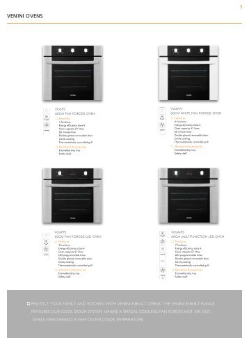 VENINI OVENS - Paradise Kitchens