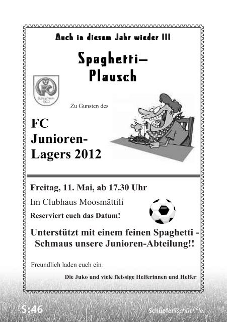 S:5 - FC SchÃ¼pfheim