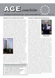 Age Newsletter giugno 2011 - Associazione Giornalisti Europei
