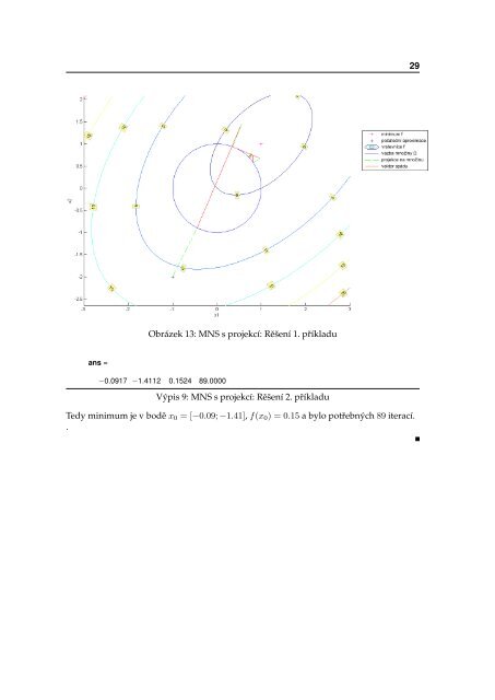 Minimalizace kvadratickÃ© funkce s kvadratickÃ½mi ... - FEI VÅ B