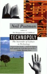 technopoly-neil-postman