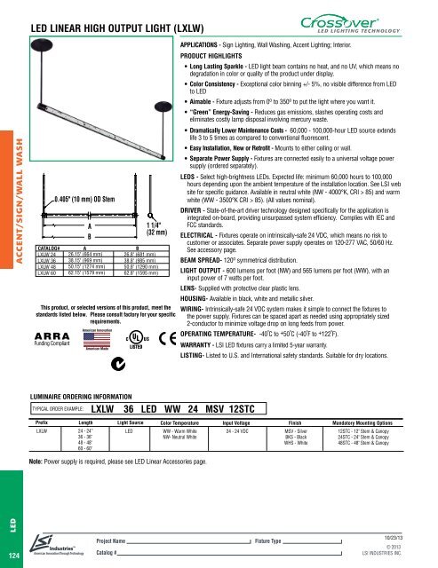 LED Lighting Catalog (23 MB) - LSI Industries Inc.