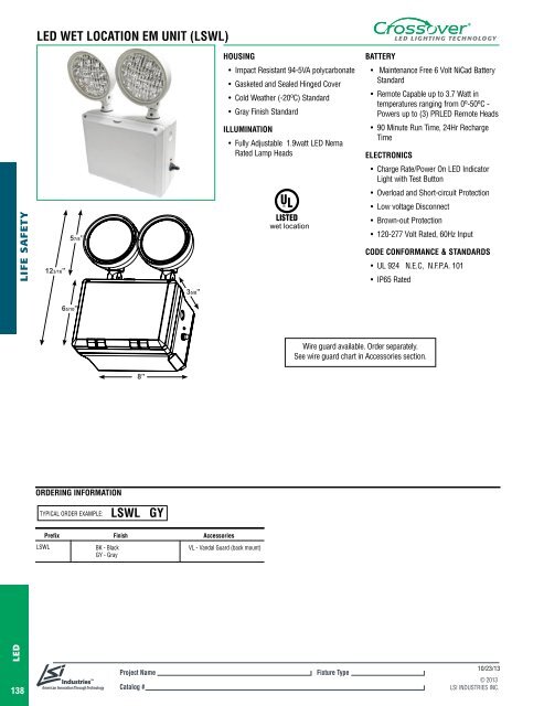 LED Lighting Catalog (23 MB) - LSI Industries Inc.