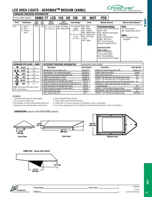 LED Lighting Catalog (23 MB) - LSI Industries Inc.