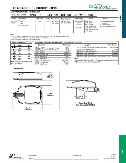 LED Lighting Catalog (23 MB) - LSI Industries Inc.