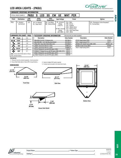 LED Lighting Catalog (23 MB) - LSI Industries Inc.