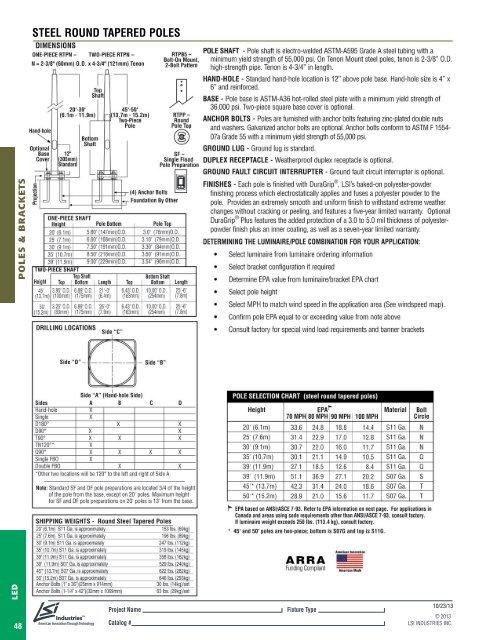 LED Lighting Catalog (23 MB) - LSI Industries Inc.