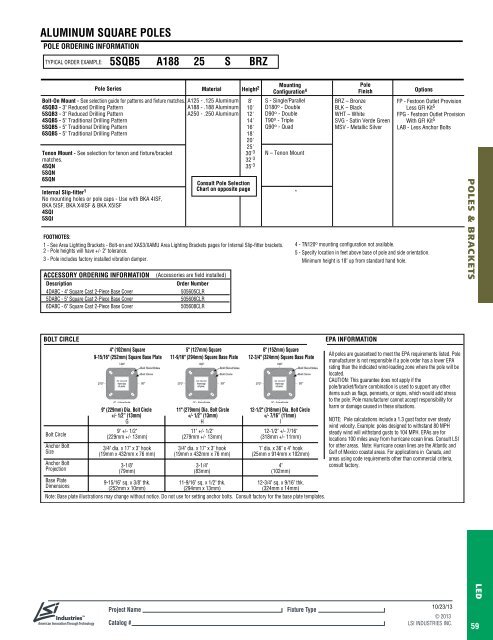 LED Lighting Catalog (23 MB) - LSI Industries Inc.