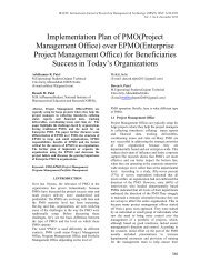 Implementation Plan of PMO(Project Management Office) over ...