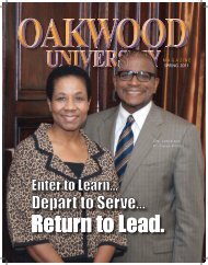 Oakwood University Magazine Spring 2011