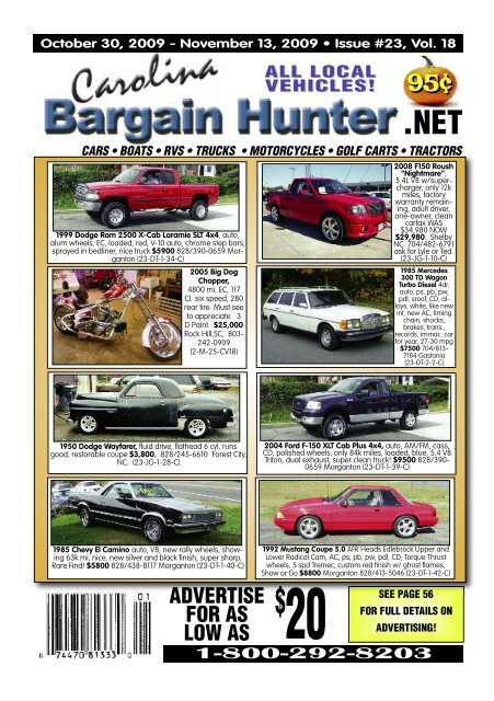 Layout 1 - Carolina Bargain Hunter