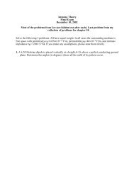 Sample, Final exam #2