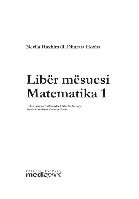Matematika 1 - Media Print