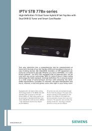 Datasheet_Siemens STB-774x:Datasheet_Siemens STB-774x.qxd ...