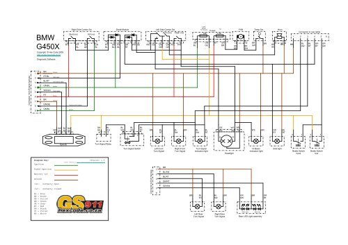 BMW G450X Wiring Diagram v1.3 - Hex Code