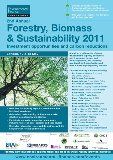 Event brochure - The Wetland Carbon Partnership