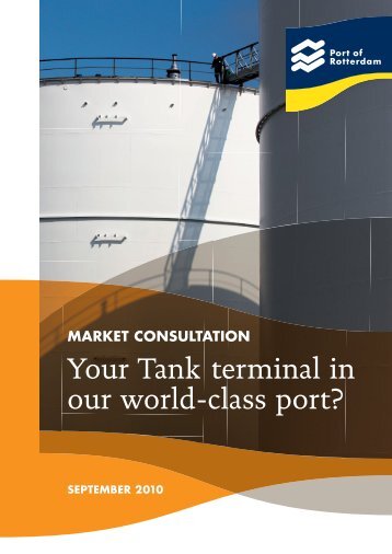 Brochure 'Tank terminal Europoort West' - Port of Rotterdam