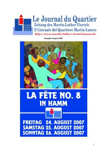 Ausgabe August 2007 - Martin-Luther-Viertel