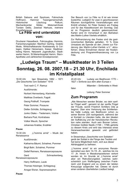 Ausgabe August 2007 - Martin-Luther-Viertel