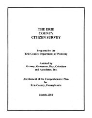 THE ERIE COUNTY CITIZEN SURVEY - E-Library