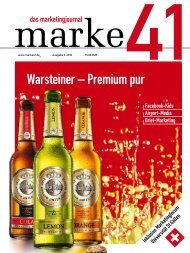 Warsteiner – Premium pur - marke41