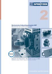 Mechanical zero-point-system MZP