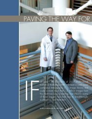 paving the way for - Mallinckrodt Institute of Radiology - Washington ...