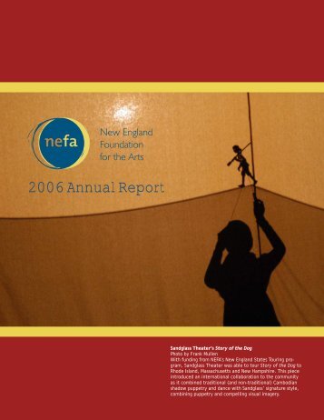 2006 Annual Report - New England Foundation for the Arts