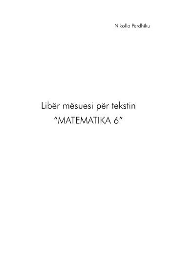 Matematika 6 - Albas