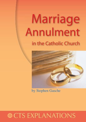 Marriage Annulment - Ignatius Press