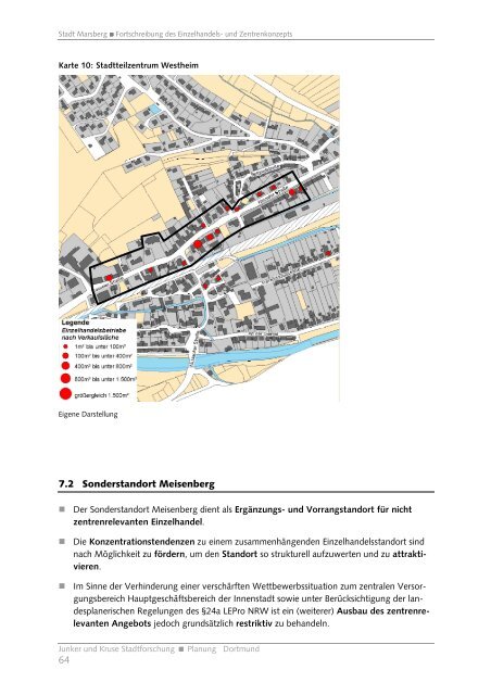 Einzelhandels- und Zentrenkonzept für die Stadt Marsberg