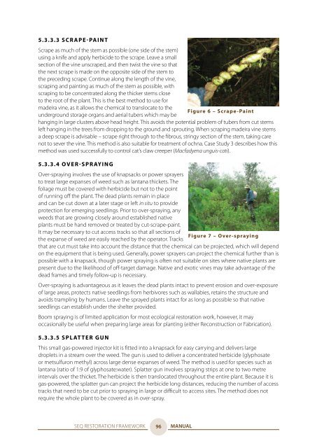 South East Queensland Ecological Restoration Framework: Manual