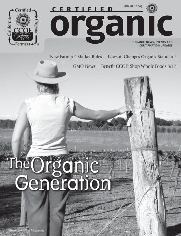 The Organic Generation - CCOF