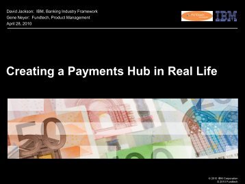 Creating A Payments Hub In Real Life