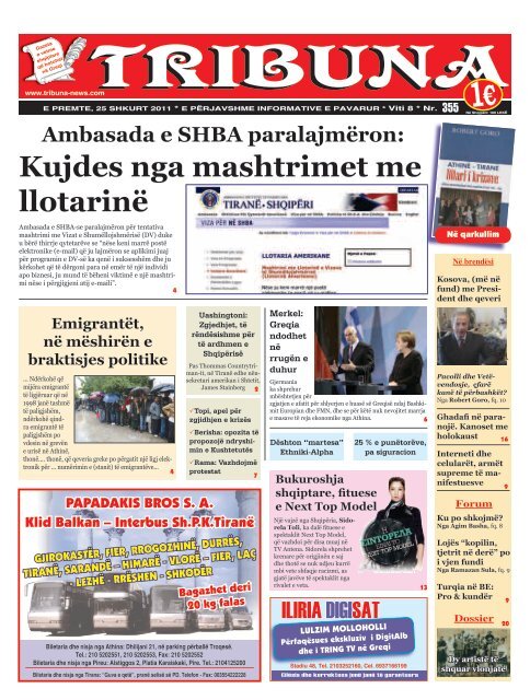 €1 Kujdes nga mashtrimet me llotarinë - Tribuna News