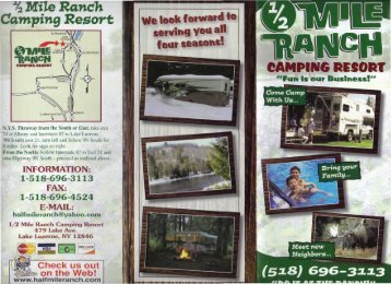 % Mile Ranch Camping Resort