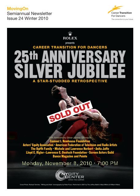 25th Anniversary Silver Jubilee - Career Transition For Dancers