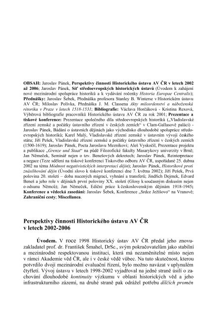 pdf, 699 kB - HistorickÃ½ Ãºstav akademie vÄ›d ÄŒeskÃ© republiky ...