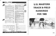 ASTERS TRACK F - MastersHistory.org