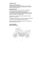 Cbf600s Sa 05 07 Ka Sikirja Pdf 2 30 Mb Honda