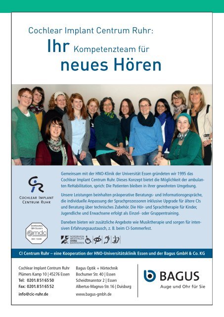 CIV NRW - Cochlear Implant Verband Nordrhein-Westfalen e.V.