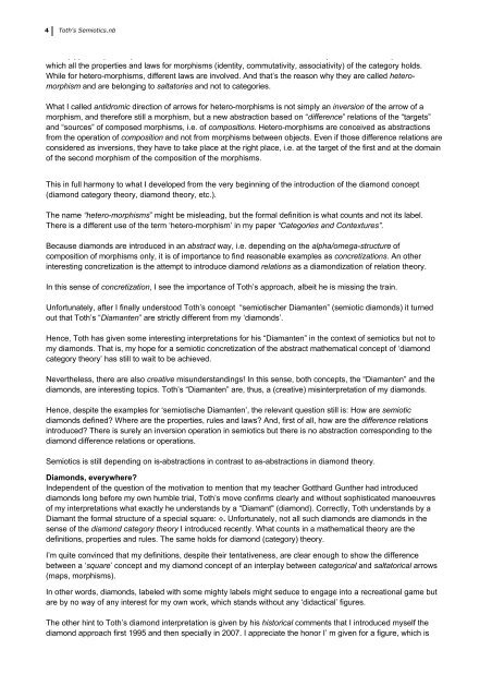 Toth's semiotic diamonds - ThinkArt Lab!