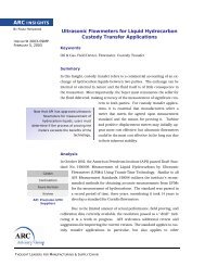 Ultrasonic Flowmeters for Liquid Hydrocarbon Custody Transfer ...