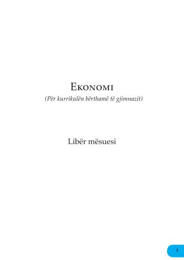 Pjesa I. Ekonomia e Tregut - Erik Botime