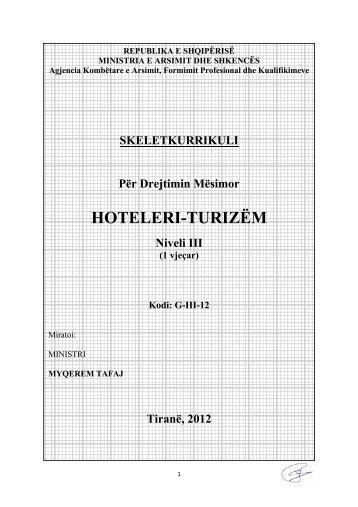 HOTELERI-TURIZÃM