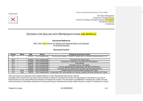 London Congestion Charge Appeals Process Autoalert London Congestion Charge Appeals Process Autoalert